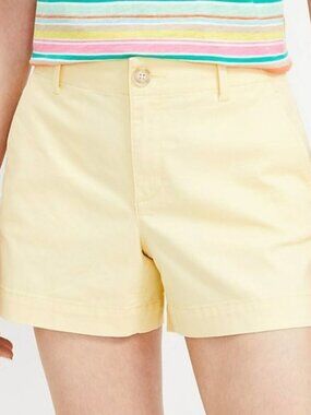 LOFT NWT Curvy Chino Shorts size 4